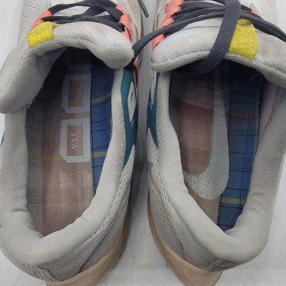 Nike Air Zoom Pegasus 38 Womens 8.5 Gray Pink Running Shoes Athletic DC8796-400 - Picture 8 of 13